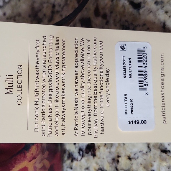 Patricia Nash Kelmscott Frame Bag Multi Floral Print - Picture 10 of 11